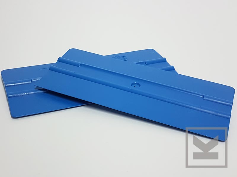 Kunststoffrakel blau (weich) 15cm - Vaneker & Koch Webshop